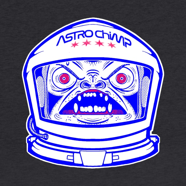 Astro Chimp 2001 A Space Odyssey by astr0_ch1mp